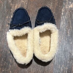 J. Crew Moccasin Slippers